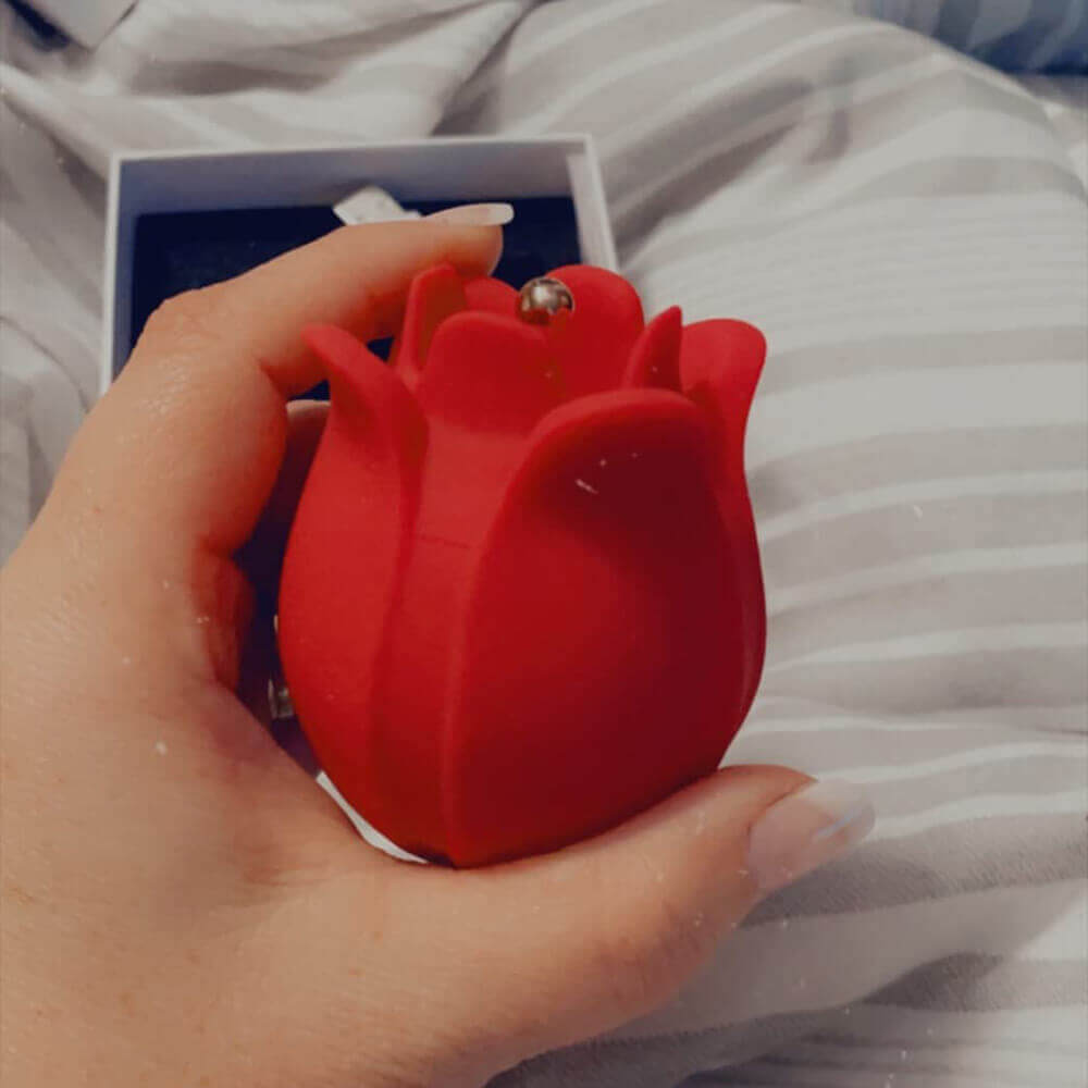 Rose Shaped Toy High-Frequency Pinpoint Nipple Clamp