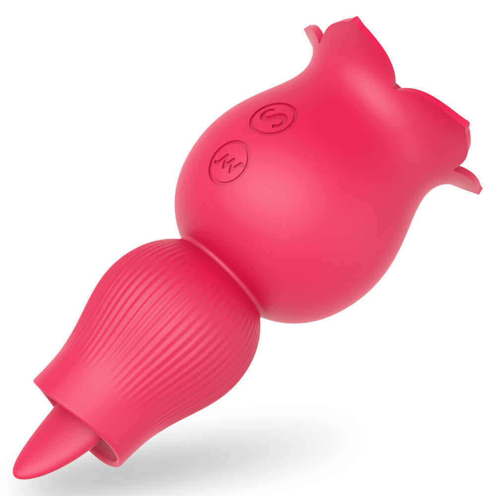 2 in 1 Rose Vibration & Tongue-Licking vibrator