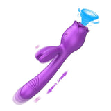 Rabbit Rose Toy: The 3-in-1 Vibrator Sensation